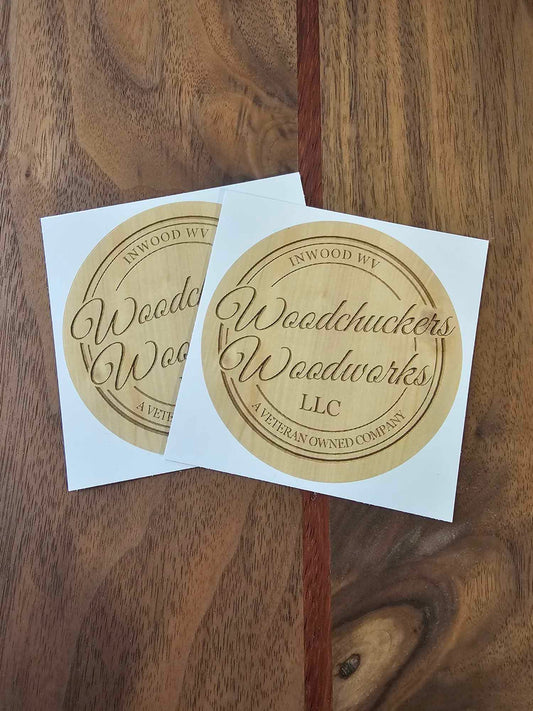 Woodchuckers Woodworks LLC Sticker Set